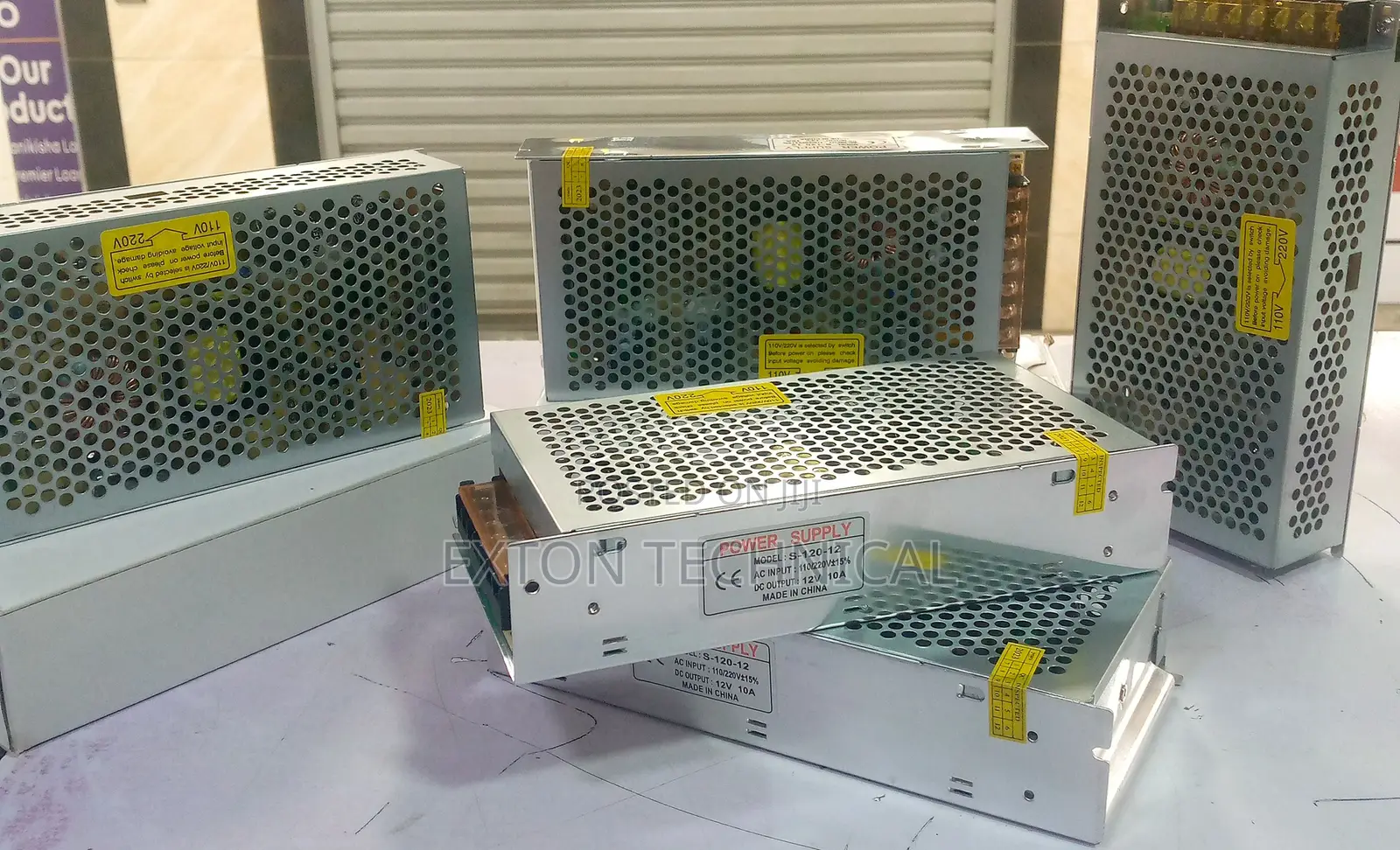12v 10amps Single Output Switching CCTV Power Supply Open