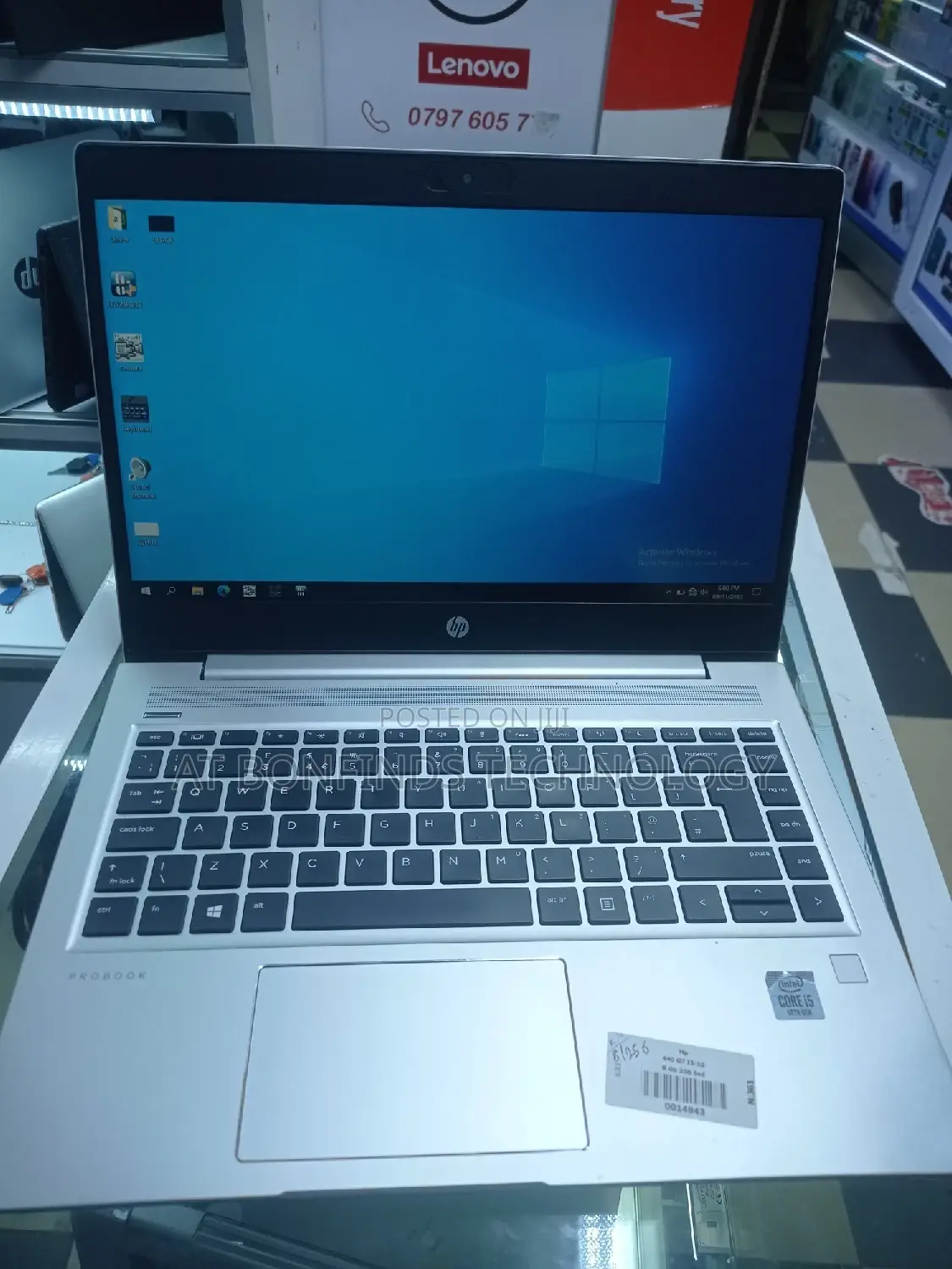 Laptop HP ProBook 440 G7 8GB Intel Core I5 SSD 256GB