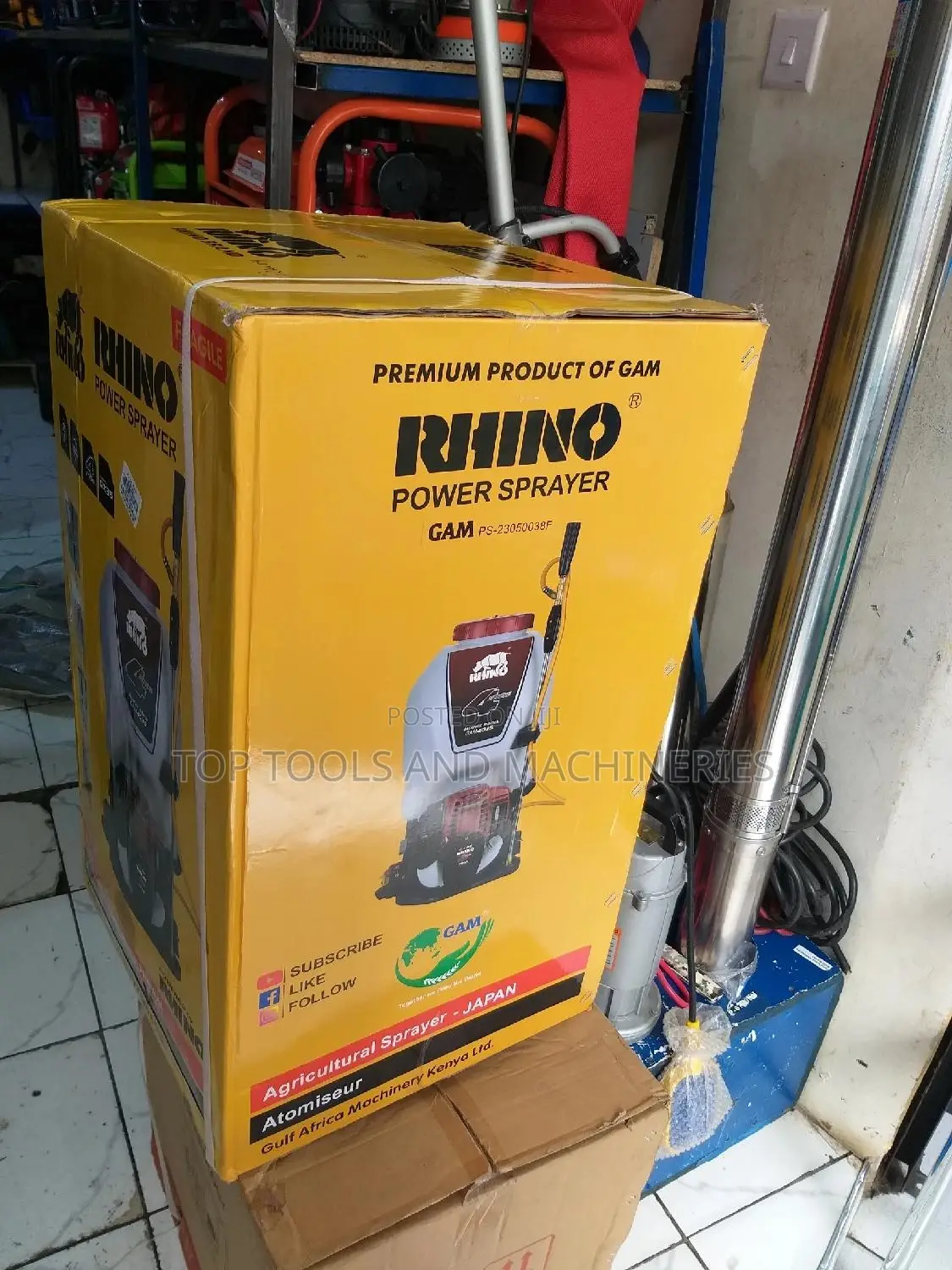 Rhino Japan 4 Stroke Agricultural Power Knapsack Sprayer