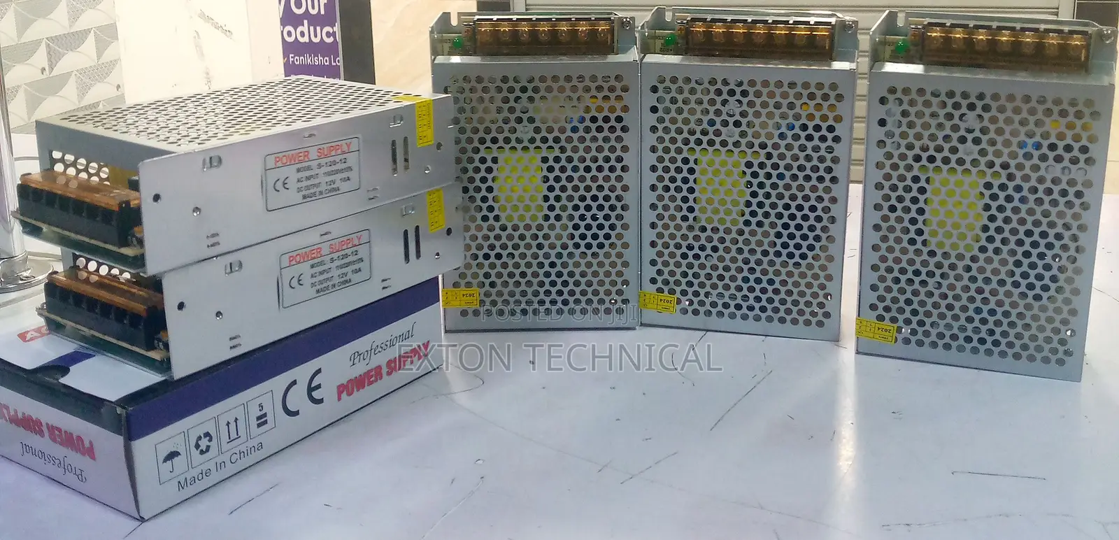 Mini 12v 10a Power Supply S-120-12 Open