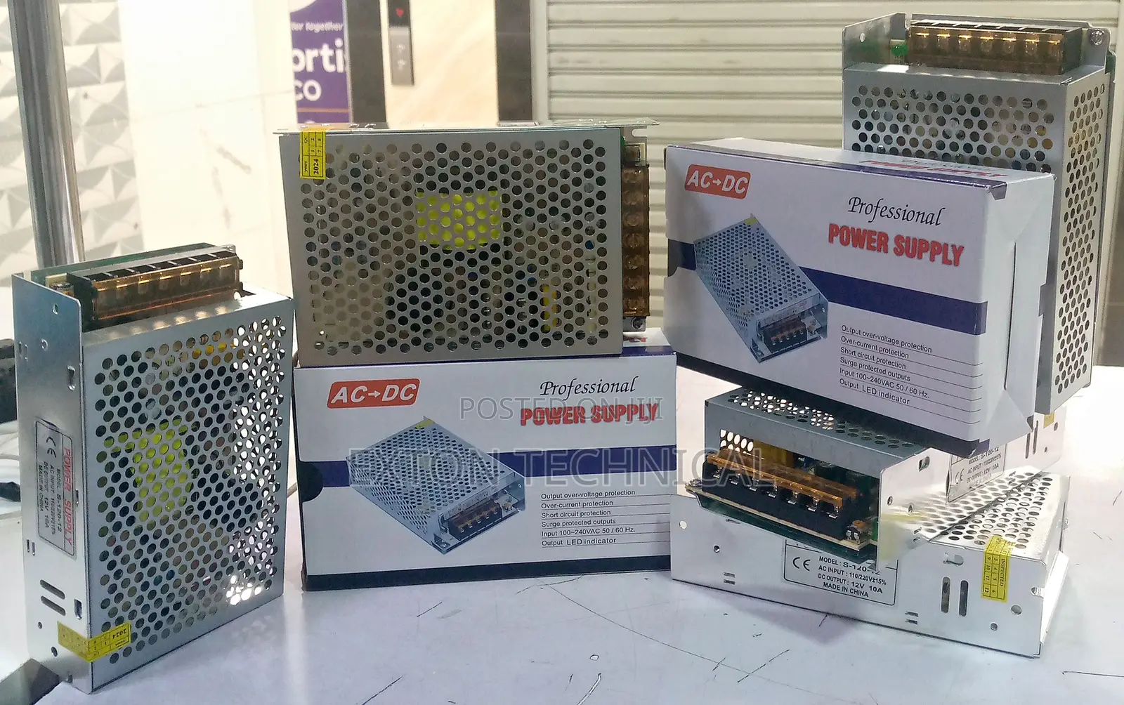 Mini Ac 110v-220v to Dc 12v 10a 120w Open Power Supply