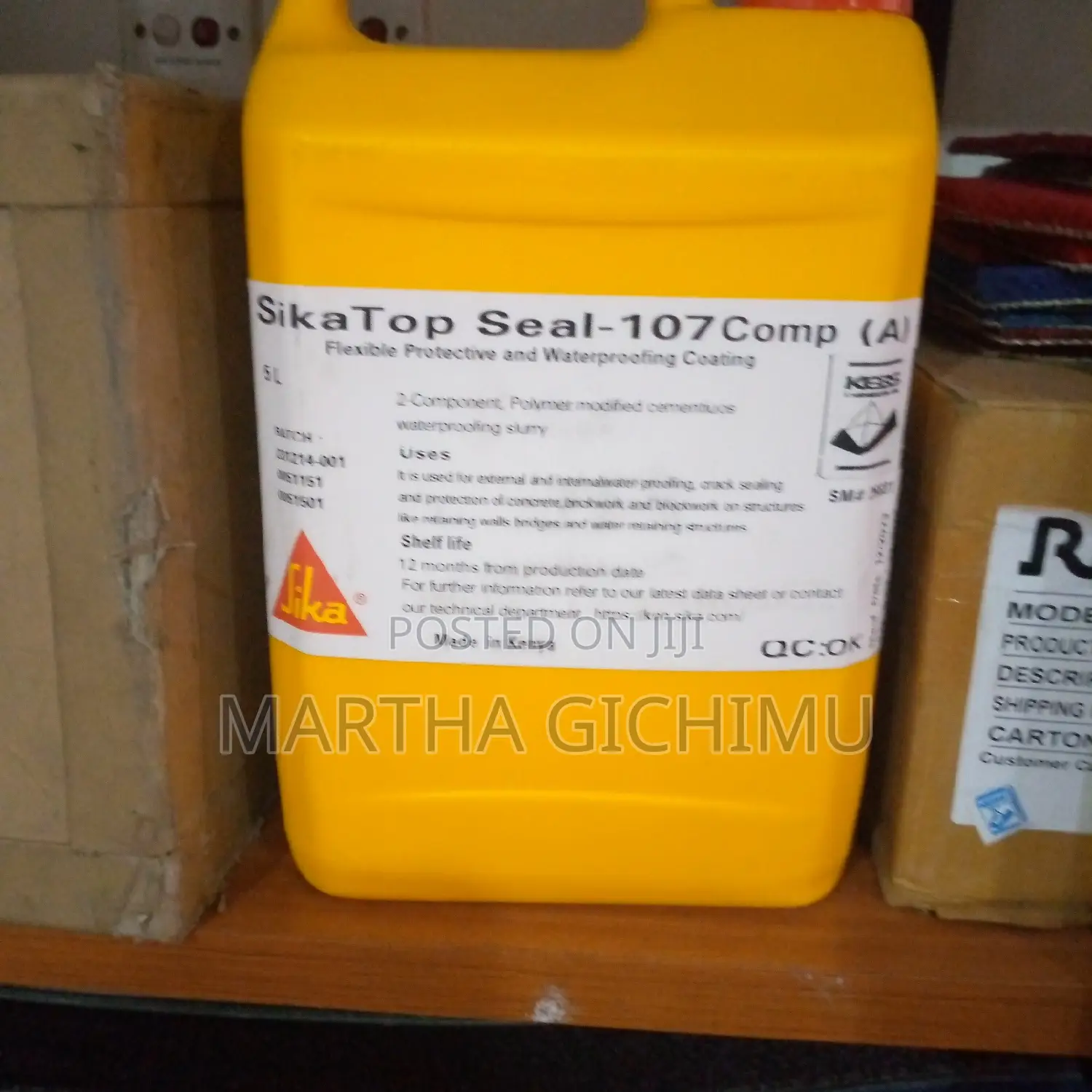 Sika Topseal 107-Tank/Flat Roof Waterproofing