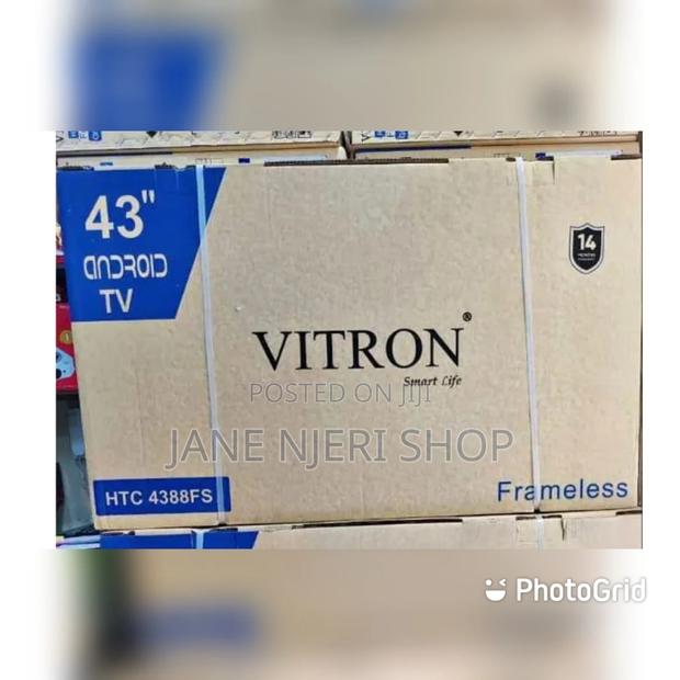 Vitron 43 Inches Android Tv Frameless - thumbnail 3