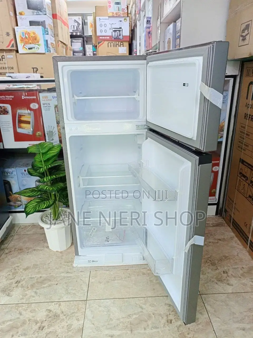 Hisense 120 Liters Double Door Fridge