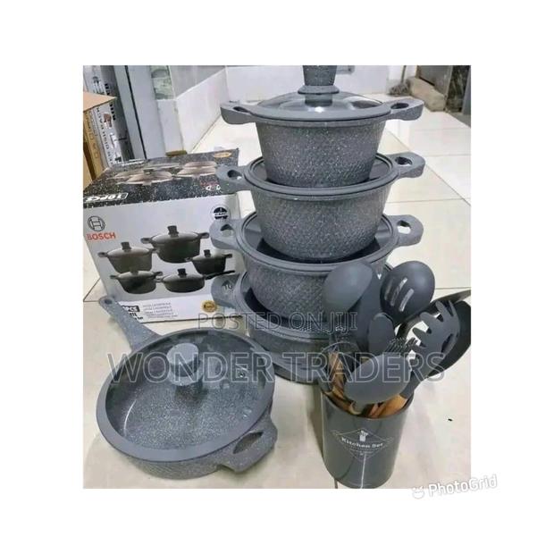 Silicon Spoon Set and Kitchenware Set - main view