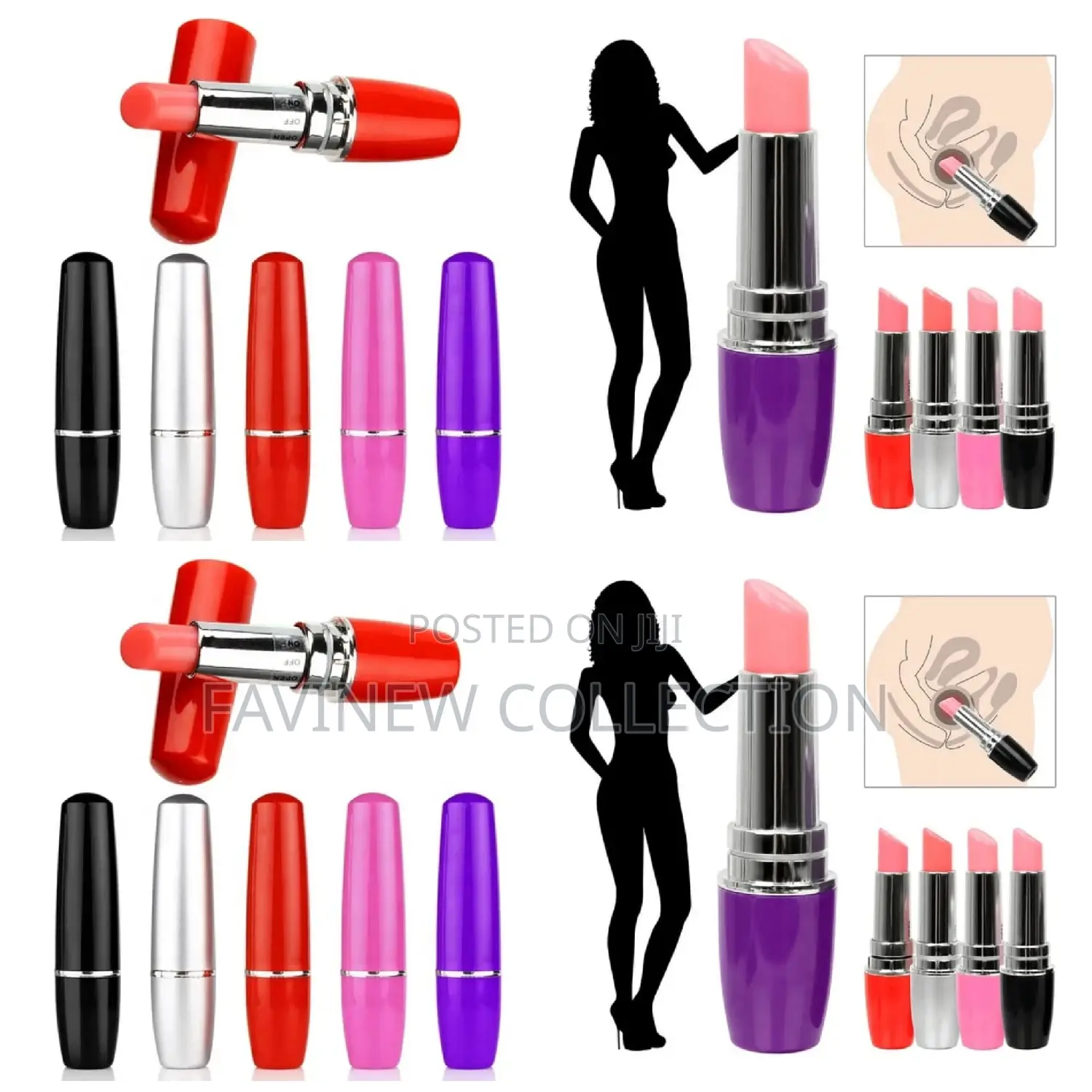Pocket Lipstick Vibrators
