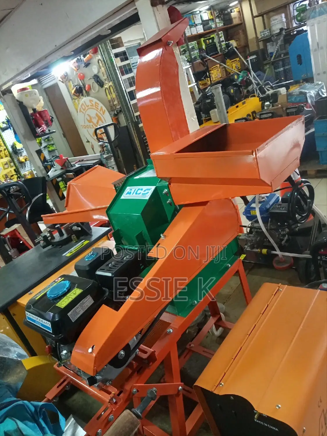 Chopper/Chaff Cutter With 7.5hp Petrol Engine