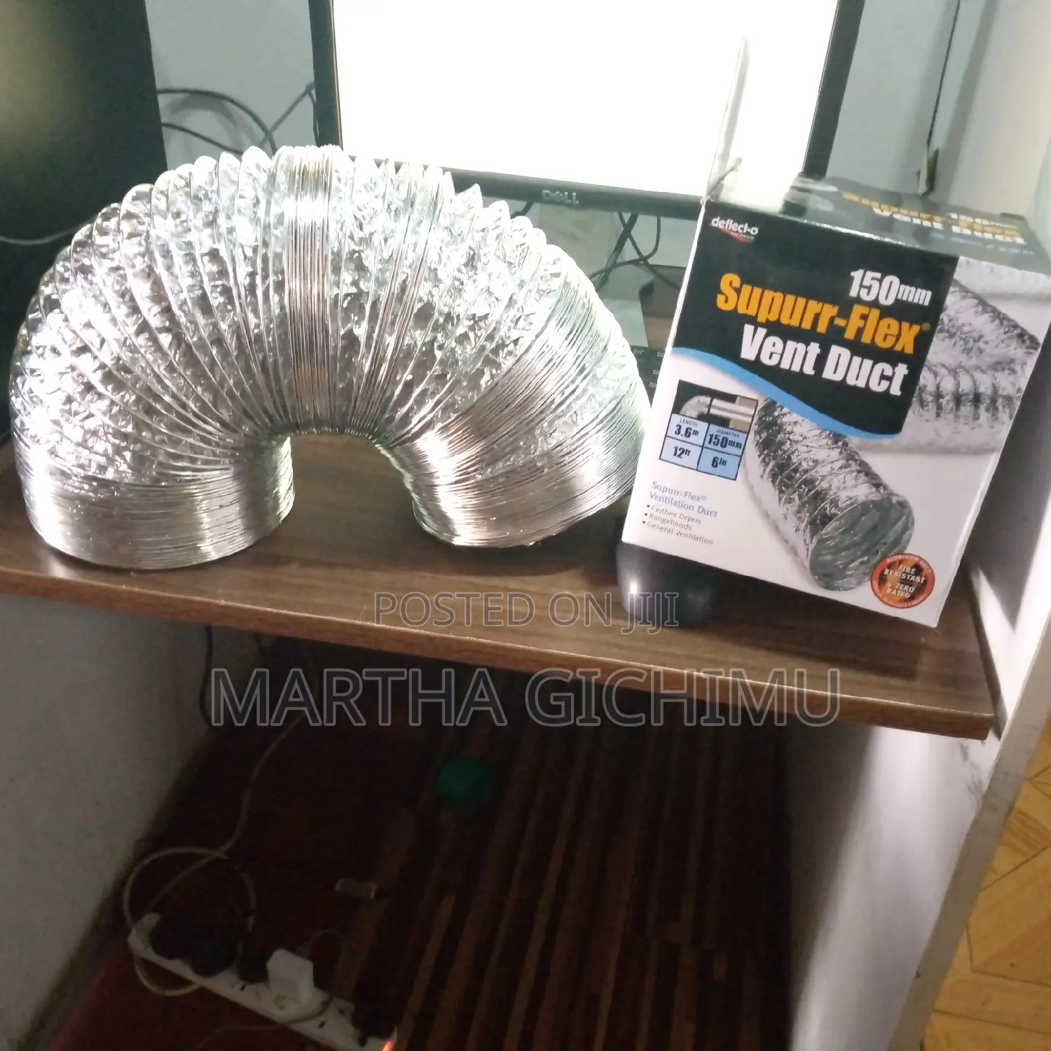 150mm Supurr Flex Vent Duct