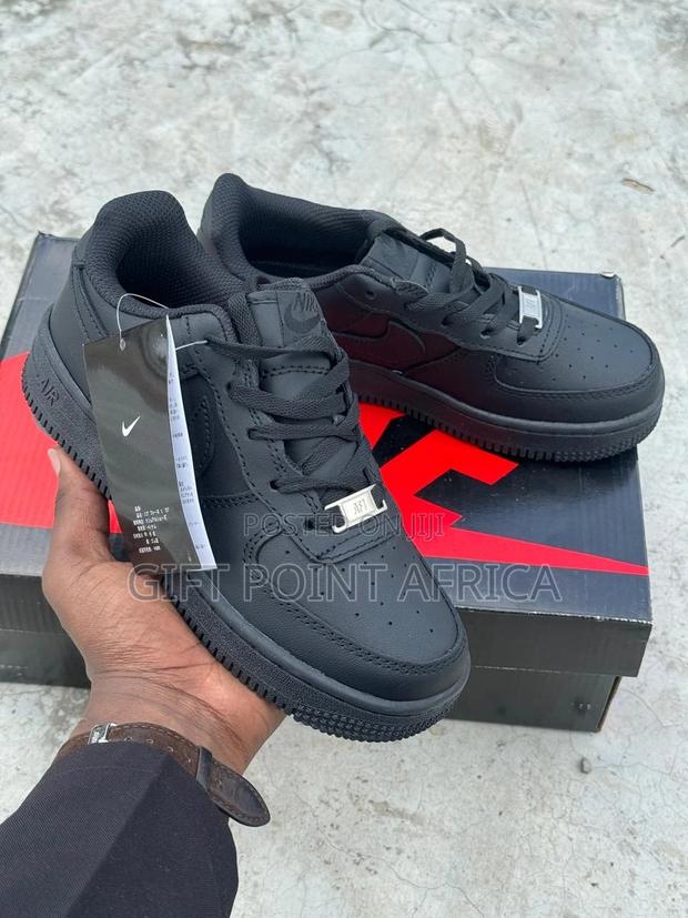 Nike Airforce Unisex Black in Colour - main view