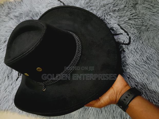 Black Cowboy Hat - main view