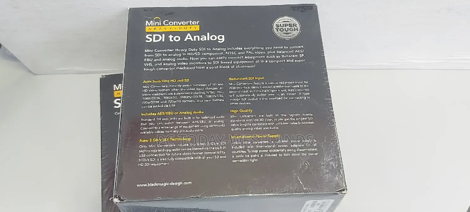 Blackmagic Design Mini Converter Heavy Duty SDI to Analog