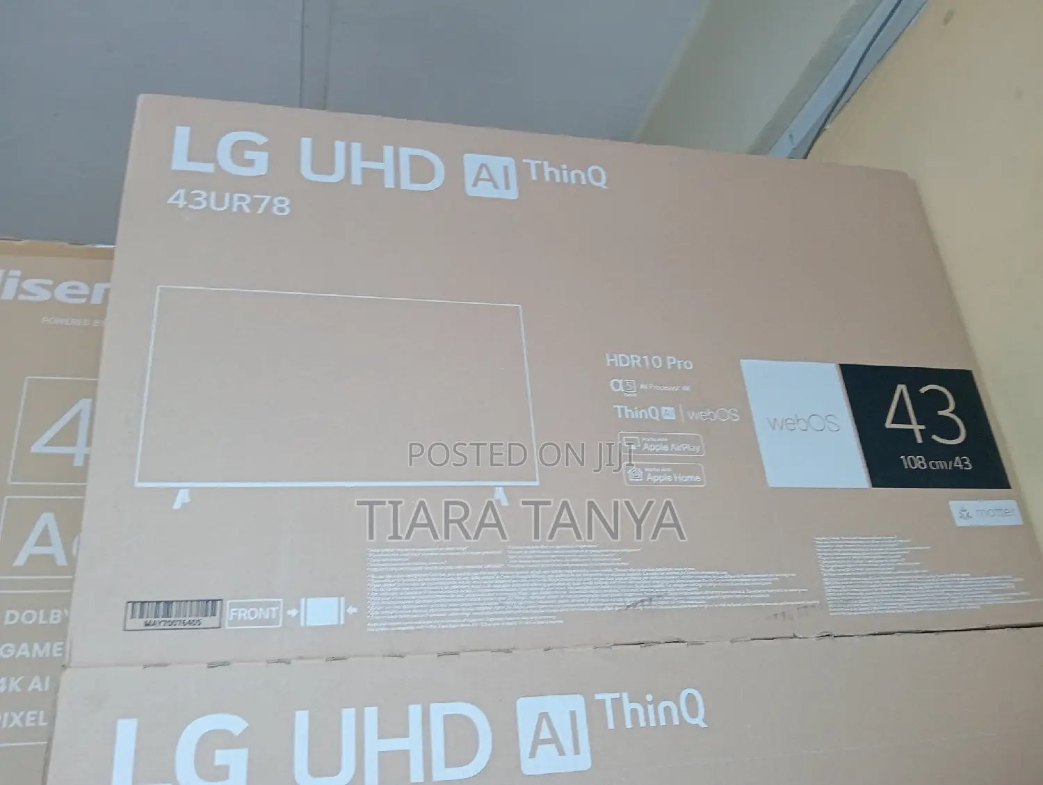 Lg, Uhd Tv, 43 Inch Ur78 Series, Webos Smart Ai