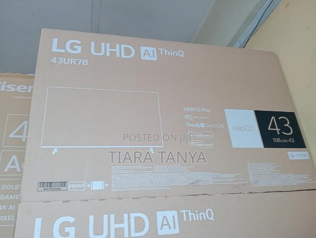 Lg, Uhd Tv, 43 Inch Ur78 Series, Webos Smart Ai - main view