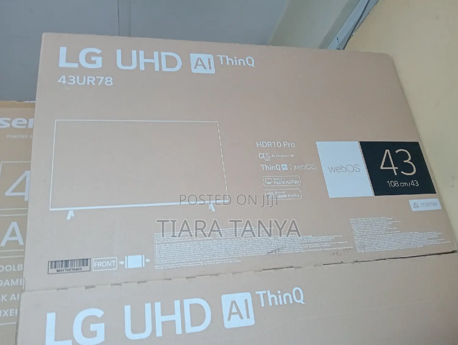 Lg, Uhd Tv, 43 Inch Ur78 Series, Webos Smart Ai