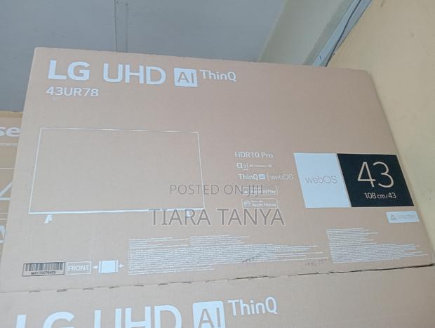 Lg, Uhd Tv, 43 Inch Ur78 Series, Webos Smart Ai - thumbnail 3