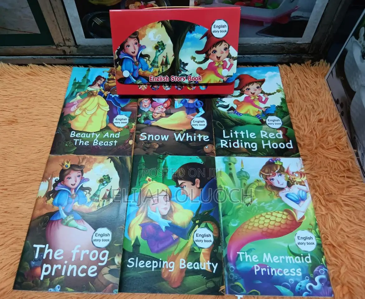 KIDS Adventure Series 6 in 1 English Story Books