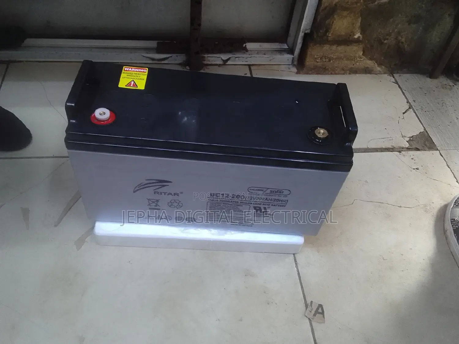 Ritar Solar Battery 200ah Original.