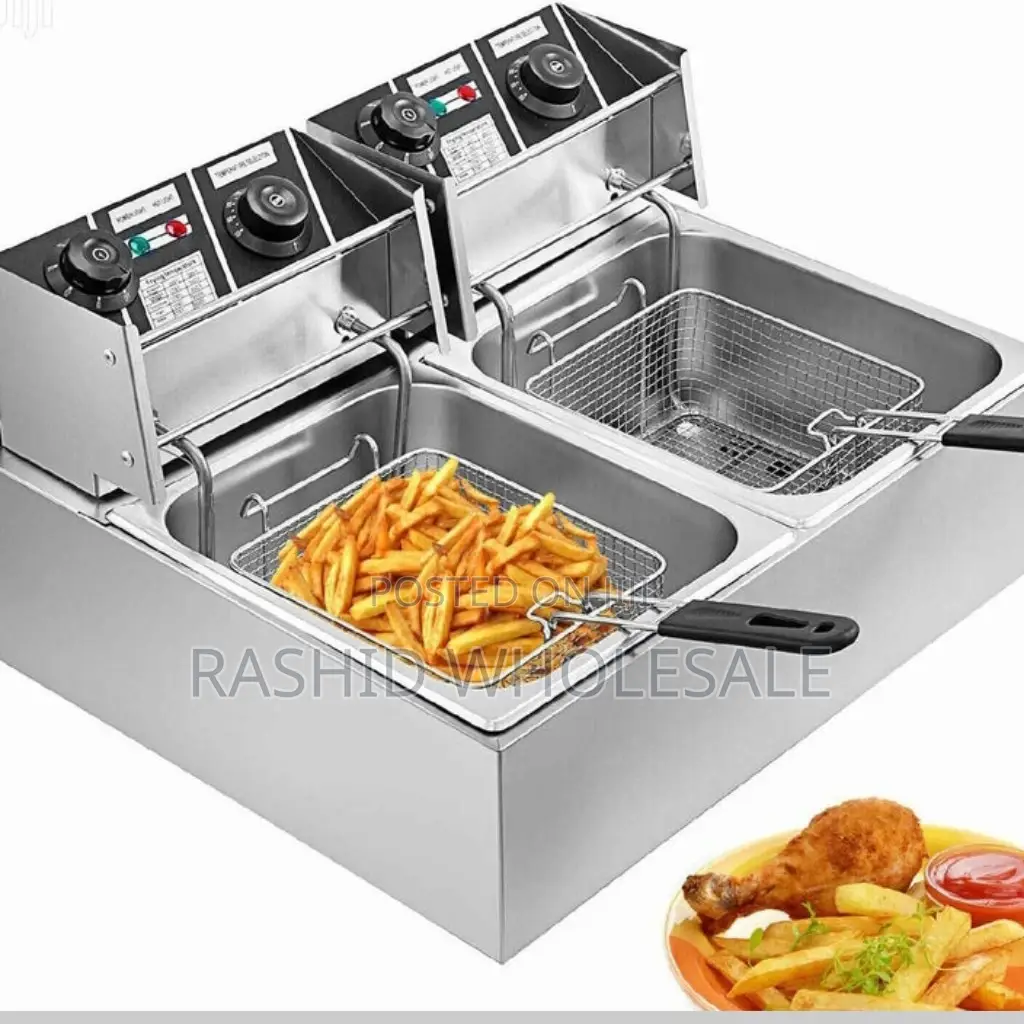 Double Deep Fryer Nunix