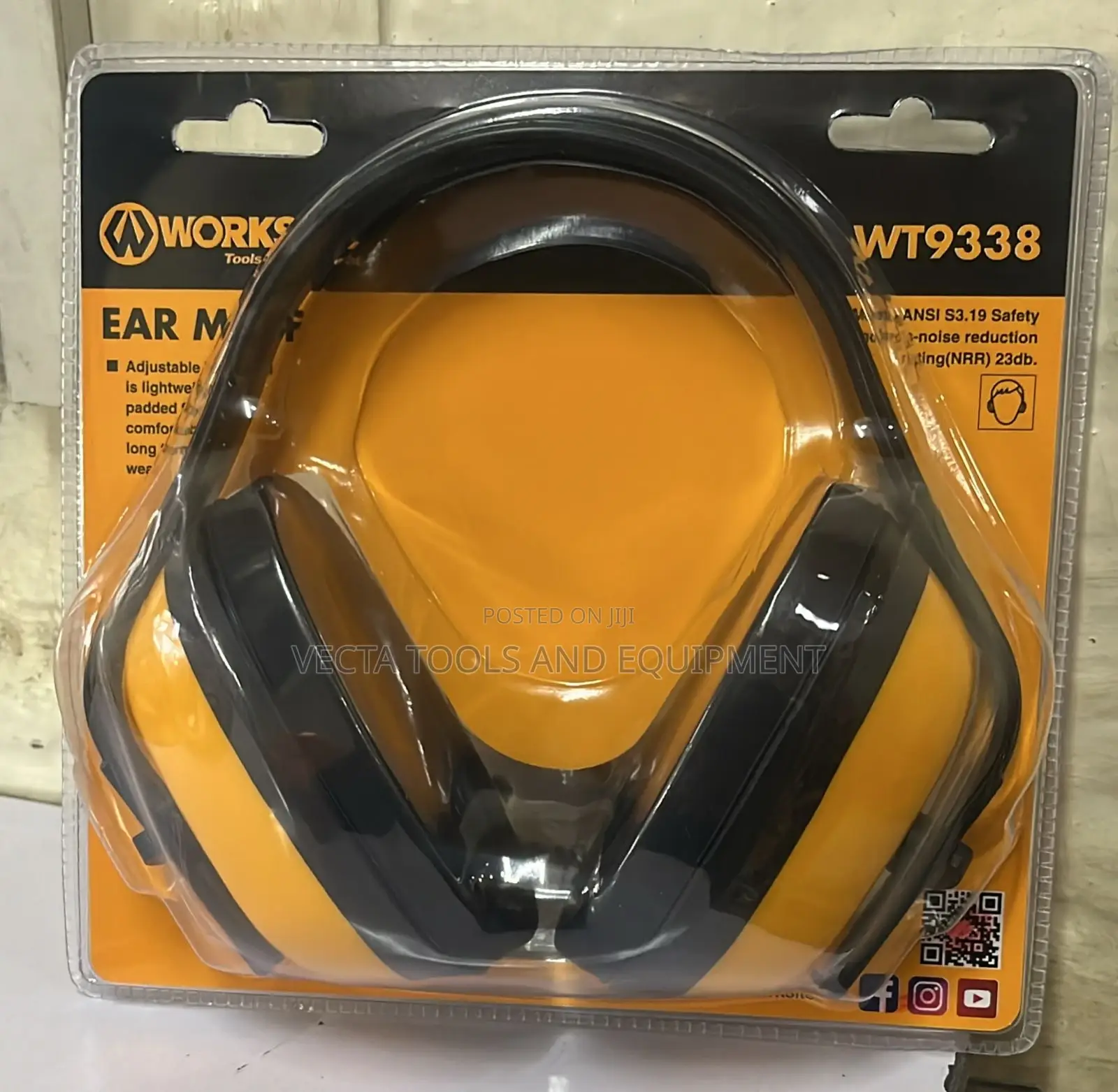 Ear Muffs 23 Db Capacity