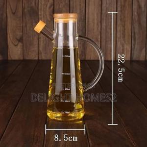 Oil Jar With Bamboo Lid - thumbnail 2