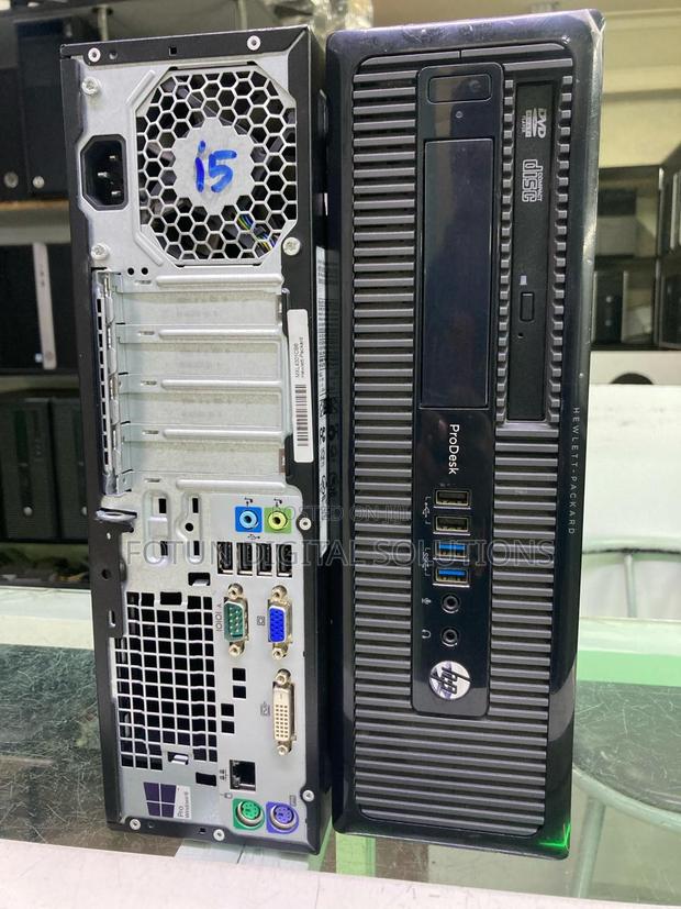 Desktop Computer HP ProDesk 600 G1 4GB Intel Core i5 HDD 500GB - main view