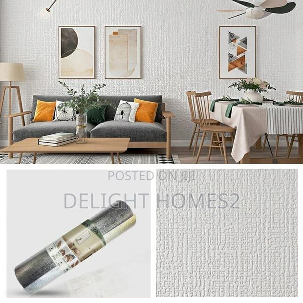 WALLPAPER TEXTILED Sticker Linen Style - thumbnail 2
