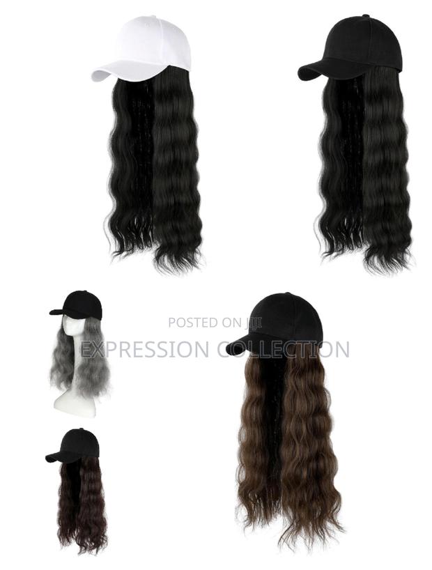 Baseball Wig Caps(Attached) - main view