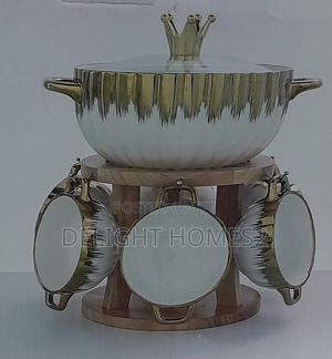 Seven PCS Soup Tureen Set - thumbnail 2