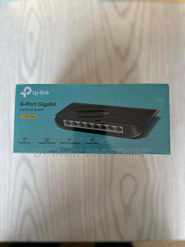 Tp-Link Switch 8-Port Gigabit Tl-Sg1008d