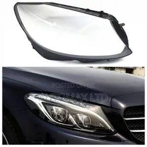 Headlight Lens: Benz W205 C180 C200 C260L C280 C300 2015/18