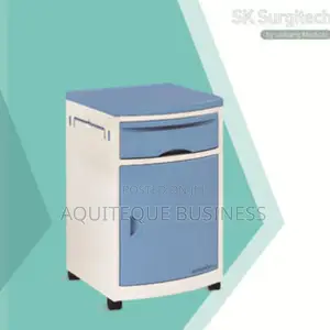 Hospital Bedside Wooden Cabinet