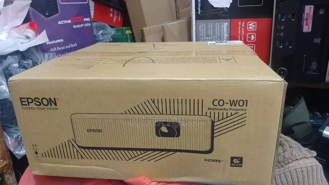 Epson Projector Co-Wo1 3300 Lumens / Co-Wo1