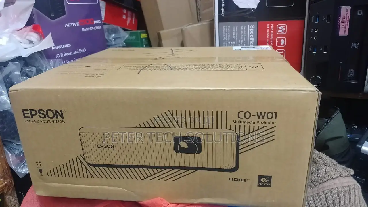 Epson Projector Co-Wo1 3300 Lumens / Co-Wo1