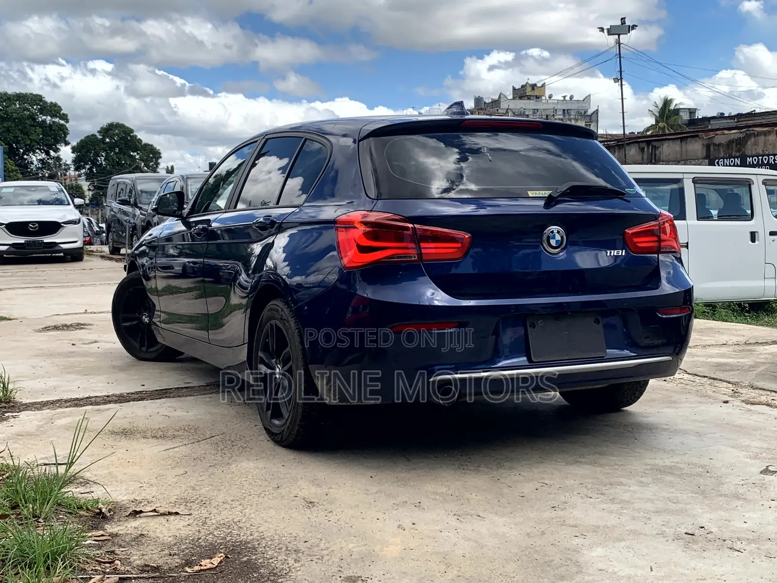 BMW 118i 2017 Blue