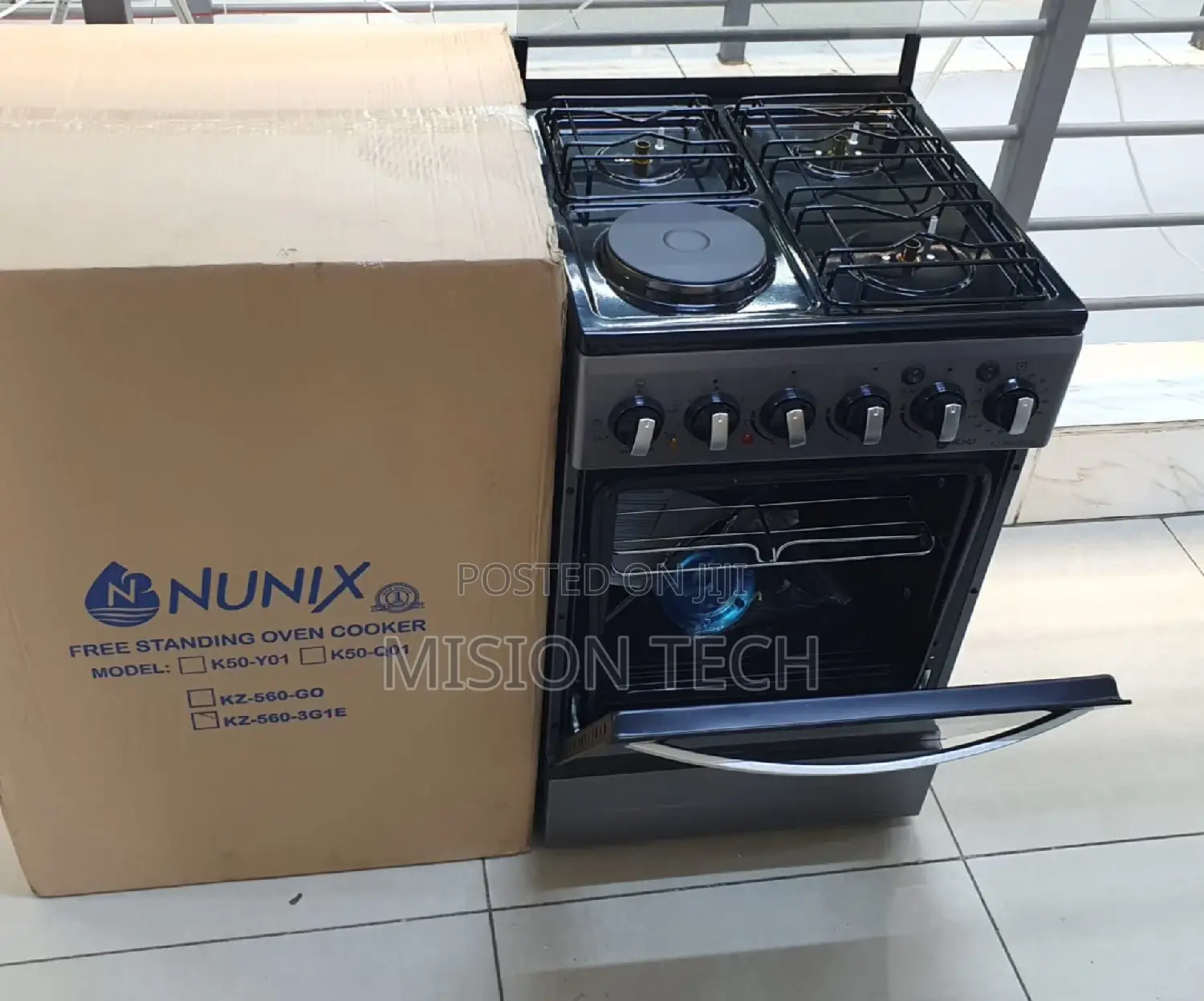 Nunix 3+1 Standing Cooker