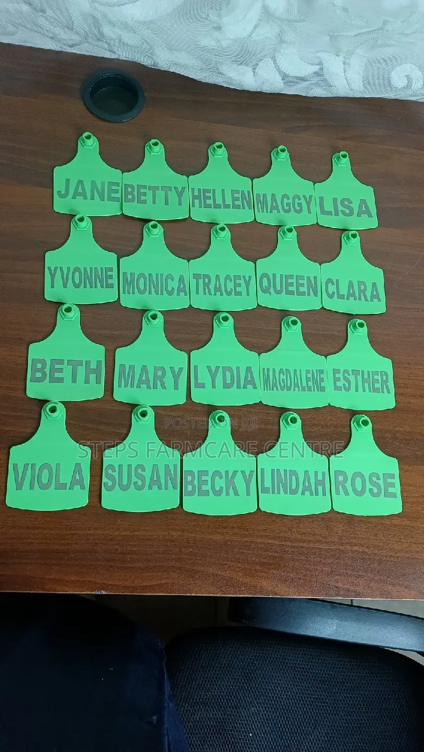 Green Cows Branded Tags