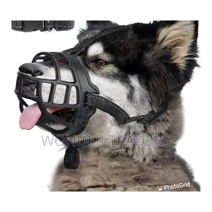 Basket Dog Muzzle Black Silicone - XXL