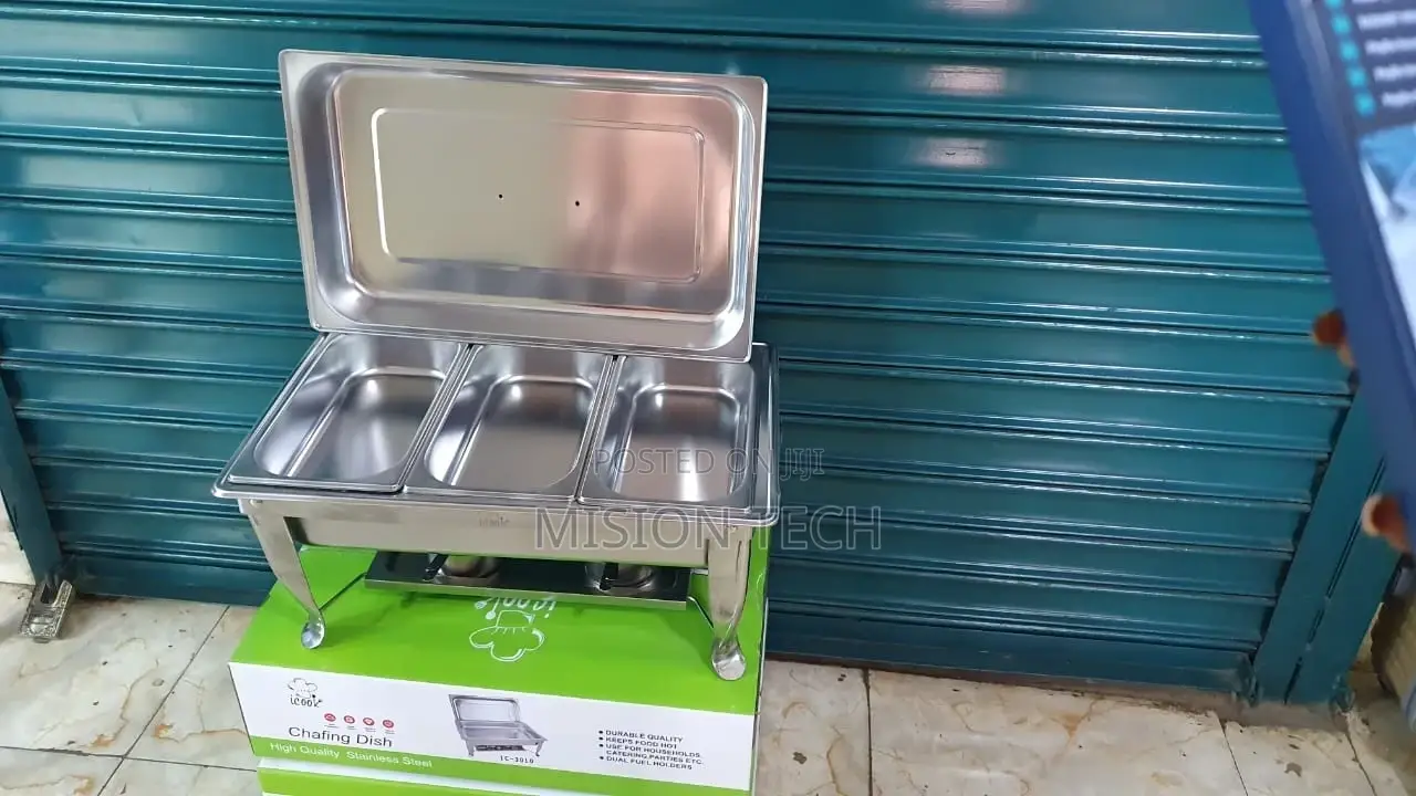 3 Tray Chafing Dishes