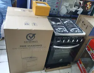 Brand New Sarahtech 3 Gas + 1 Electric Plate Standing Cooker