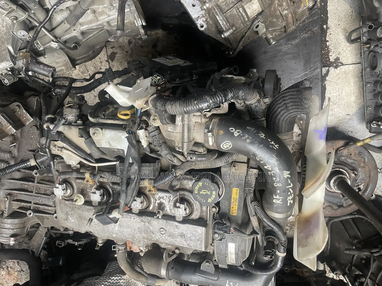 Rf8 Diesel Vanet Complete Engine