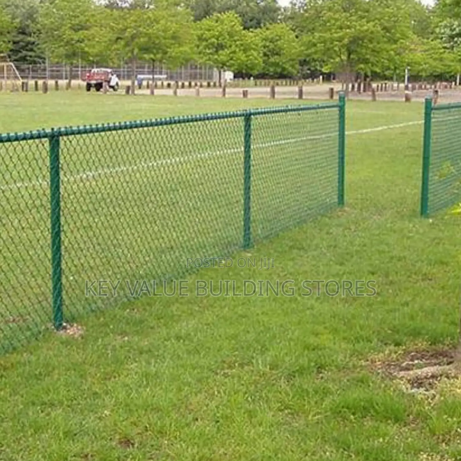 Plastic Coated Chainlink 12.5g Mesh 80×80 4ft