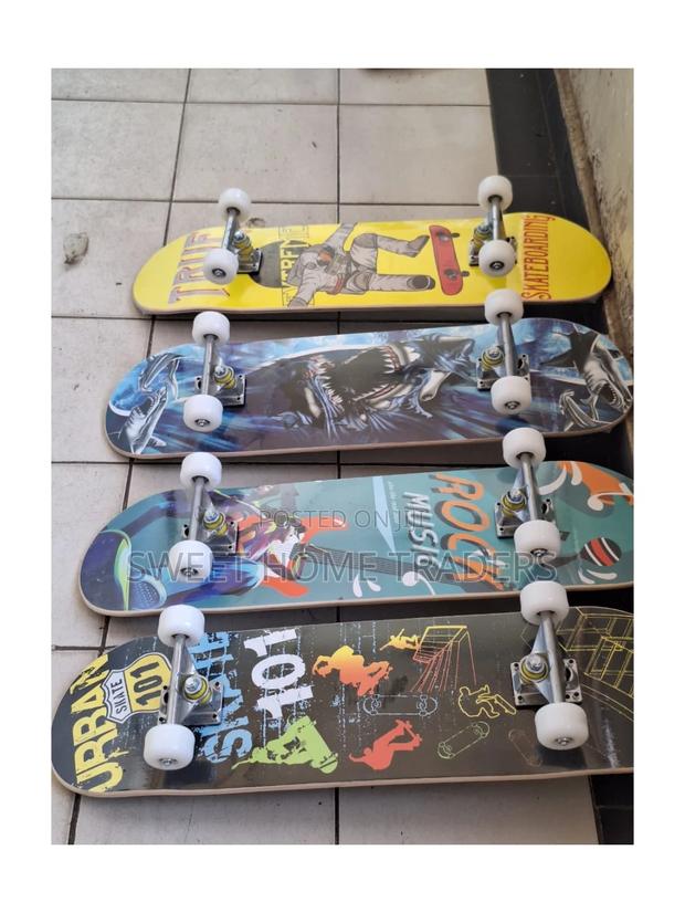 Skateboard With Rubber Wheels, - main view