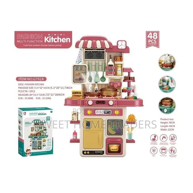 Children's Play House Big Kitchen 48-Pieces, - main view