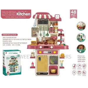 Children's Play House Big Kitchen 48-Pieces 