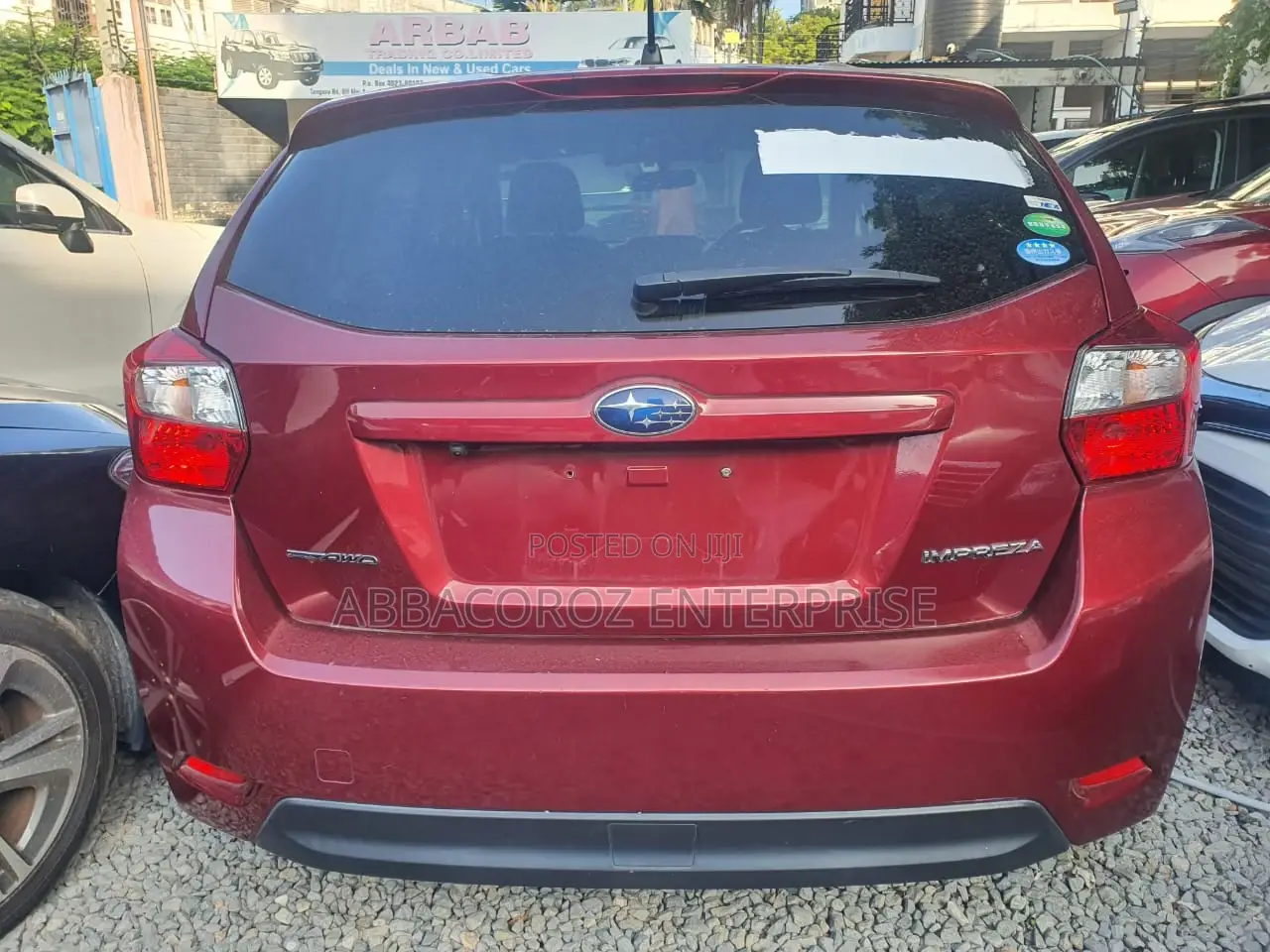 Subaru Impreza 2016 Burgundy