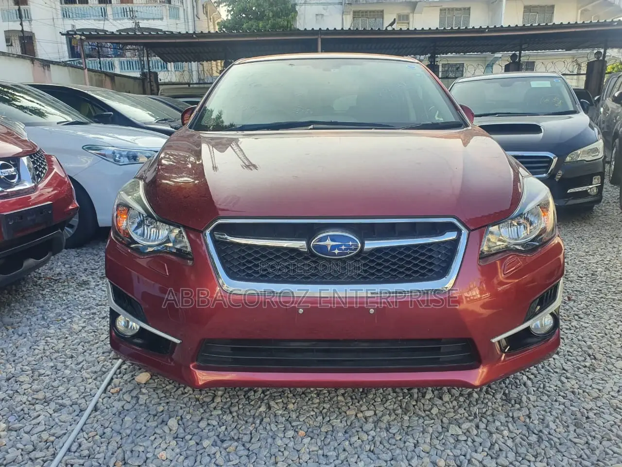 Subaru Impreza 2016 Burgundy