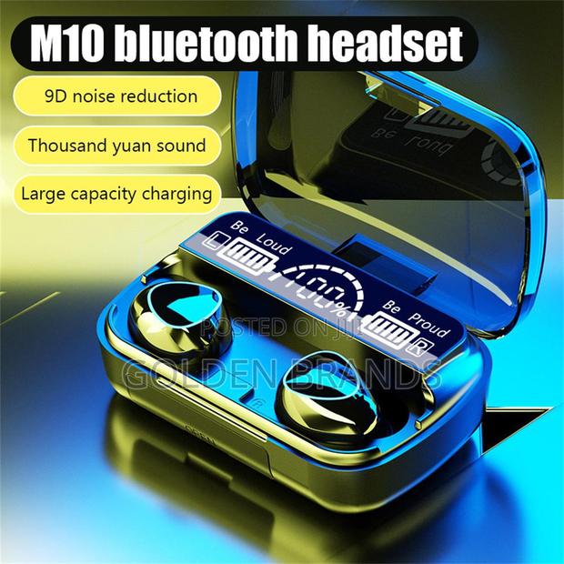Earphones M10 Wireless Earbuds Built-in Call Noise