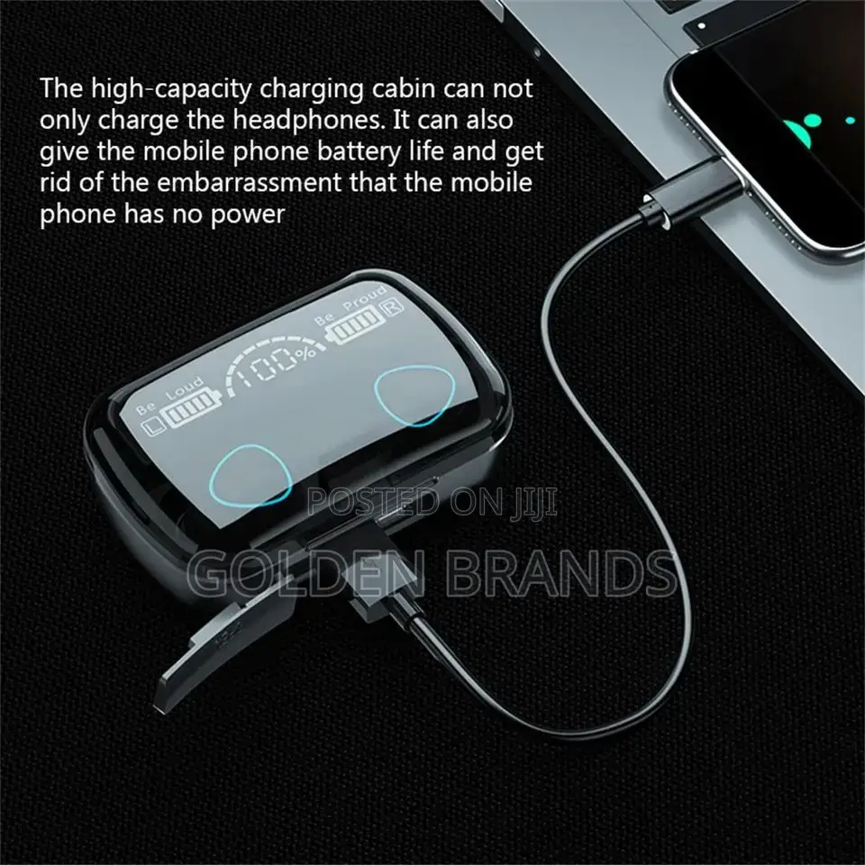 Earphones M10 Wireless Earbuds Built-in Call Noise