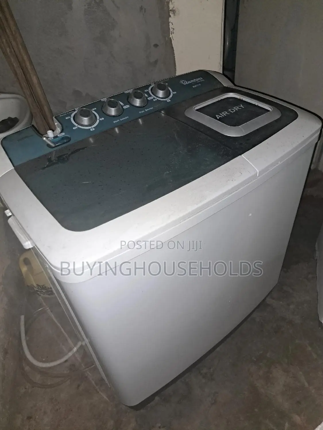 Ramtons 10kg Twin Tub Washing Machine