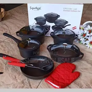 Modern 12 PCS Die Cast Cookware Set